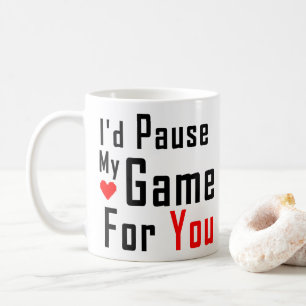 私のゲーム-私は私のゲームあなたのためのおもしろいなゲーマー休止しま コーヒーマグカップ