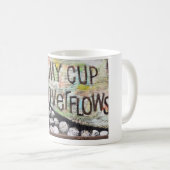 私のコップはコップ流出します コーヒーマグカップ (正面右)