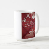 "私のコップ大きいマグ"は流出します コーヒーマグカップ (正面右)