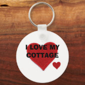 私のコテージ キーホルダー (正面)