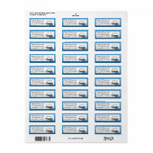 私のコリー縁どはフライボールが大好き ラベル (フルシート)