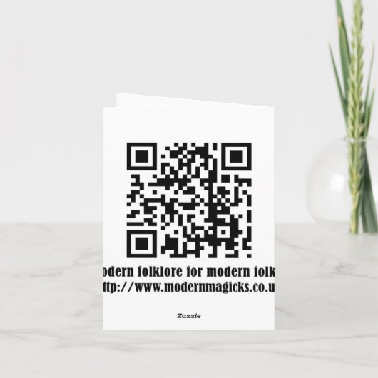 私のコンピュータを修正してくれてありがとう(Gremlins) サンキューカード (裏面)