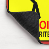 私のコードに書かないで下さい マウスパッド (コーナー)