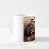 私のコーヒーが!あるところ!! コーヒーマグカップ (正面左)