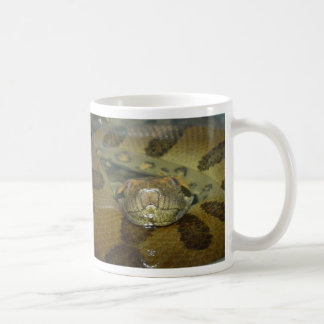 私のコーヒーで浸っている緑のアナコンダ大きいヘビ コーヒーマグカップ