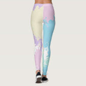 私のコーヒーの中の雲 レギンス (裏面)