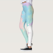 私のコーヒーの中の雲 レギンス (左)