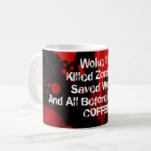 私のコーヒーの前のすべて コーヒーマグカップ (正面左)