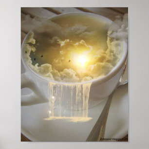 私のコーヒーの雲 ポスター