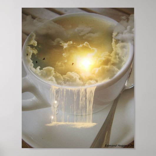私のコーヒーの雲 ポスター (正面)