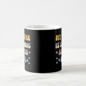 私のコーヒーは強くて私もだ コーヒーマグカップ (中央)