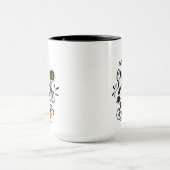 私のコーヒーは頭が切れる君のコーヒーより マグカップ (中央)