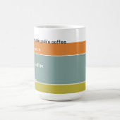 私のコーヒーを作る方法 コーヒーマグカップ (中央)