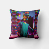 私のコーヒーを吸った男 – Ken Gage Art クッション (裏面)