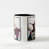 私のコーヒーを必要として下さい!! -マグ ツートーンマグカップ (中央)