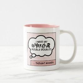 私のコーヒーマグが必要だ ツートーンマグカップ