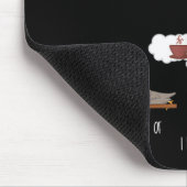 私のコーヒームードフクロウのギフトフクロウ愛好家コーヒーギフト マウスパッド (コーナー)