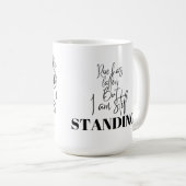 私のコーヒー私の子宮 コーヒーマグカップ (正面右)