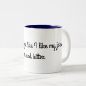 私のコーヒー ツートーンマグカップ (正面右)