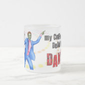 私のコーヒー… フロストグラスマグカップ (中央)