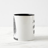 私のコーヒーisBLACK ツートーンマグカップ (中央)