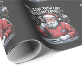 私のコーヒ救ークリスマス後のあなたの人生 ラッピングペーパー (ロールコーナー)