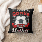 私のゴアお気に入りのリーは私を母サッカー選手Mと呼ぶ クッション (ブランケット)
