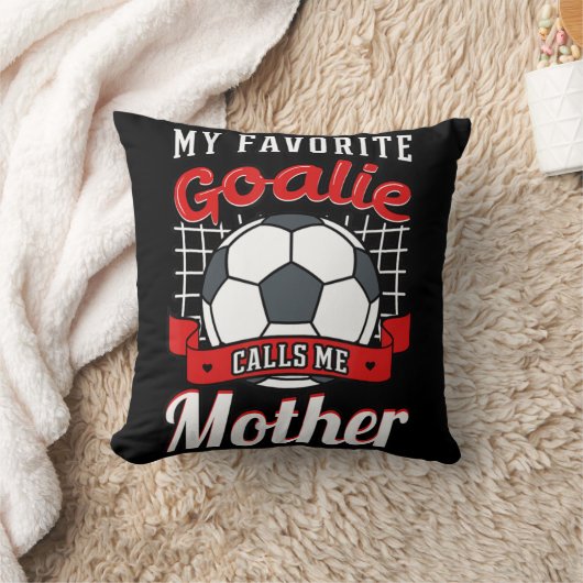 私のゴアお気に入りのリーは私を母サッカー選手Mと呼ぶ クッション (ブランケット)