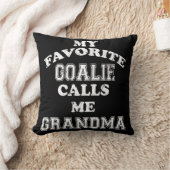 私のゴアお気に入りのーは私をおばあちゃんサッカーホッケーと呼ぶ クッション (ブランケット)