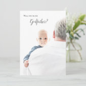 私のゴッドファーザーのフルフォト招待状 招待状 (スタンド正面)