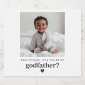 私のゴッドファーザーの写真の提案 ビールラベル (シングルラベル)