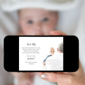 私のゴッドファーザーの提案写真になる 招待状