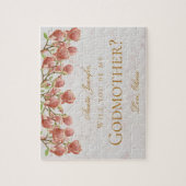 私のゴッドマザーのプロポーションピンク・マグノリア ジグソーパズル (縦)