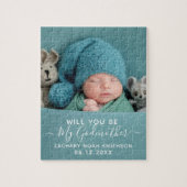 私のゴッドマザーの上品な写真パーソナライズされたか ジグソーパズル (縦)