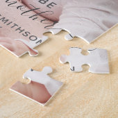 私のゴッドマザーの上品な写真パーソナライズされたか ジグソーパズル (側面)