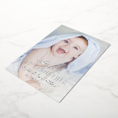 私のゴッドマザーの上品な写真パーソナライズされたか 箔シーズンカード (回転した状態)