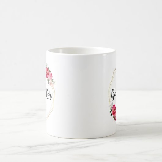 私のゴッドマザーマグ2023提案書ギフトは？ コーヒーマグカップ (中央)