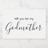 私のゴッドマザーロウソクか？ フードラベル (シングルラベル)