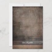 私のゴッド保護者のプロポーザル写真カード 招待状 (裏面)