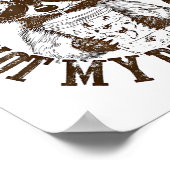 私のゴミは私のダンペスターアライクおもしろいンCoではない ポスター (角)