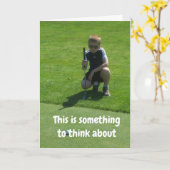 私のゴルファー最高のに対する「誕生日は今までお気に入りの」 カード (黄色い花)