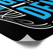 私のゴールはあなたのアイスホッケーアイスホッケープラーを否定する ポスター (角)