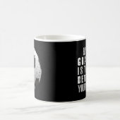 私のゴールはあなたのサッカーのゴアリーを否定することだ コーヒーマグカップ (中央)