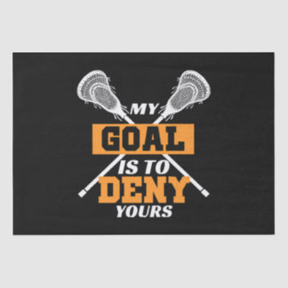 私のゴールはあなたのラクロスを否定する 薄葉紙