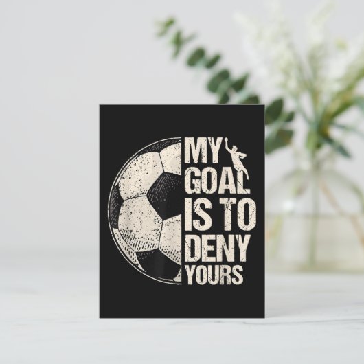 私のゴールは君のサッカーのゴアリーを否定することだ動揺して エンクロージャーカード (スタンド正面)