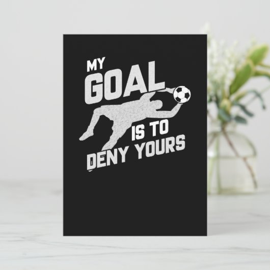 私のゴールは君のサッカー·ゴアリーを否定することだ 招待状 (スタンド正面)