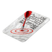 「私のゴールは澄ん」モチベーション肯定フレキシ マグネット (左側)