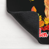 私のゴールデンレトリバー感謝ポンプに感謝 マウスパッド (コーナー)