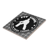 私のゴール、フィールドホッケーゴアリーのタイル タイル (側面)