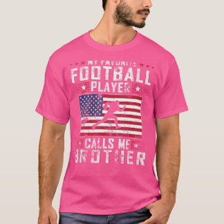 私のサッカーお気に入りの選手はブラザーファテと呼ぶ Tシャツ